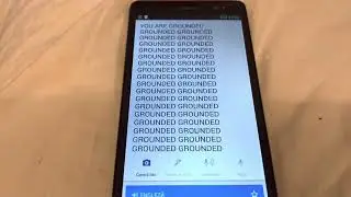 Pico TTS &ldquo;GROUNDED&rdquo; spam