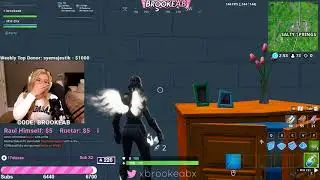 Clix flirting brookeab on stream