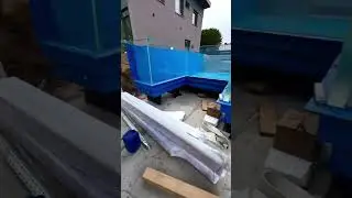 Pool #bau #construction #beton #modern #betonbau #hausundgarten #gartengestaltung #gartenofbanban