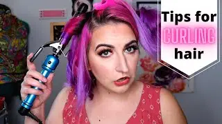 TIPS for CURLING Hair | Kirby Rose