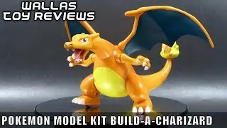 Wallas Toy Review (and build): Pokemon Model Kit Charizard