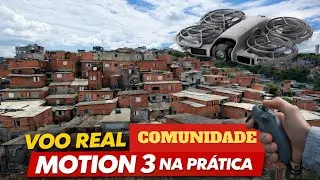 DJI NEO 2 em Voo Sobre a Comunidade | Motion 3 e Goggles N3 na Pr&aacute;tica