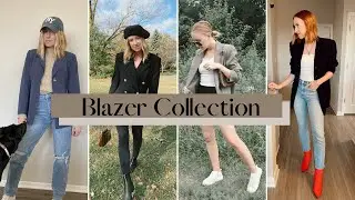 Blazer Collection ( Mostly Thrifted )
