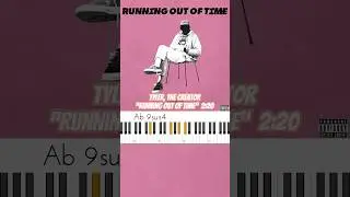 Tyler, The Creator &ldquo;Running Out Of Time&rdquo; Chords 🔥🎹🔥 #MusicianParadise