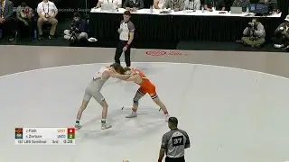157lbs Vinny Zerban (Northern Colorado) vs Caleb Fish (Oklahoma State)