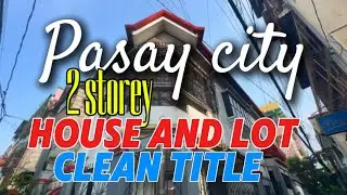 V501-24 • 2-Storey House and Lot in Pasay City | Clean Title, Ready for Occupancy
