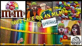 PERSONALIZED M&M's AT M&M'S DISNEY SPRINGS ORLANDO STORE