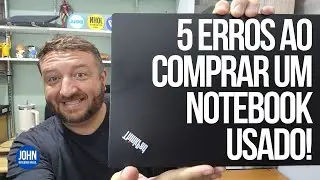 🚨 5 ERROS QUE VOCÊ NÃO PODE COMETER AO COMPRAR UM NOTEBOOK USADO! ⚠️💻