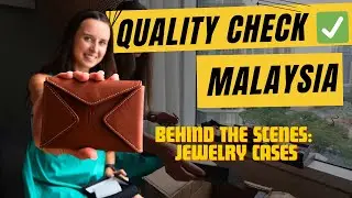 Unboxing & Quality Control of Jewelry Cases from Factory to You