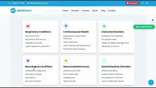 💊 MediCare+ &ndash; Modern Responsive Healthcare & Medical Website Template | Tailwind CSS HTML Theme