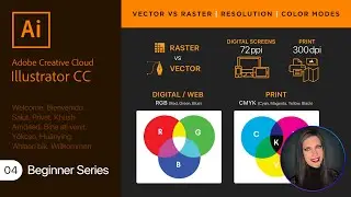 Adobe Illustrator &ndash; Raster vs Vector Image, Resolution, & Document Color Modes
