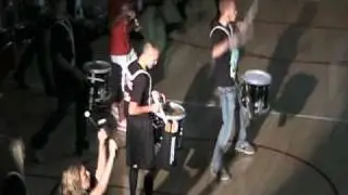 LNHS Drumline Pepfest 2010 with Snare Battle