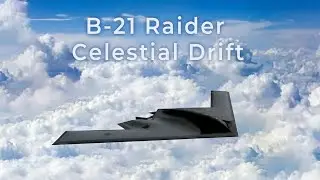 B-21 Raider Cloud Flight | 93 Minutes Deep Ambient for Focus & Productivity ☁️