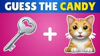 Guess the Candy by Emoji 🍬🍭 Emoji Quiz