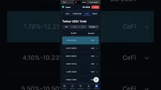 USDT Yield system #cryptocurrency #crypto #usdt #trending #