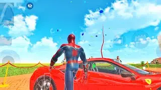 Spiderman Mc Queen 👑 Ironman Hulk super hero GTA5 Train Indian Their Auto Simulator 