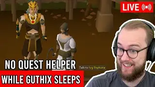 While Guthix Sleeps | BLIND + NO QUEST HELPER | Road To Quest Cape [162/174]