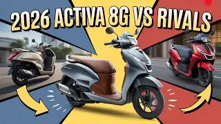 FINALLY LAUNCHED! 😍 New Honda Activa 8G 2026 Model: Price, Features & 70 KMPL Mileage!
