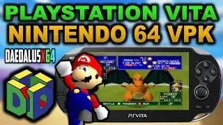 НОВИНКА! ЭМУЛЯТОР PS Vita ДЛЯ NINTENDO 64 VPK! (Daedalus X64)