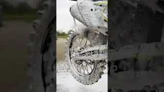 🔧 Motor Detailen in 30 Seconden! #motocross #detailing
