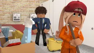 DAISY&rsquo;S DAY ROUTINE AT COMMUNITY SERVICE! *LITTER PICKING WITH CRIMINALS* Roblox Bloxburg RP Ro
