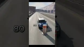 Crash Test - Mini Cuper   #beamngdrive #crashdrive #automobile #beamngexperiments #crashtest #beamng