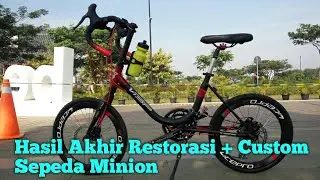 Restorssi Sepeda Minion Custom Roadbike Part Akhir