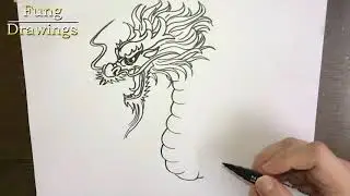 How to draw a dragon？如何画龙？