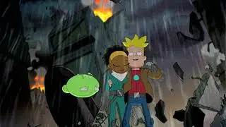 Final Space - When The Night Is Long (Gary and Quinn on dying Earth)