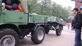 Unimog mit Einachs-R&uuml;ckstoss-Kipper von M&uuml;ller-Mitteltal