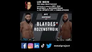 #UFC266 54 Year Old Pro Heavyweight #leemein Predicts #curtisblaydes #jairzinhorozenstruik #shorts