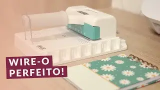 Como fechar wire-o redondinho com a Multi Cinch