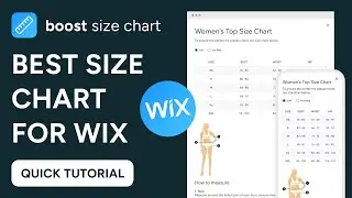 Wix Size Chart &ndash; Best App for Size Chart & Size Guide