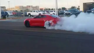 2017 Camaro SS Burnout