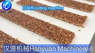 peanut candy bar production line/sesame bar making line