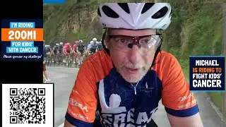my Tour de France Ride to Support Fighting Childhood Cancer