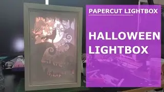 PAPERCUT LIGHTBOX | HALLOWEEN LIGHTBOX