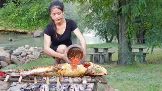 Big fish, yummy food! Catch and grill for survival! Plus, more cooking videos
