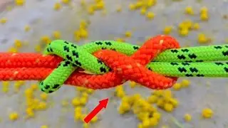 6 Most practical joining Rope knot in the world that not heard forever