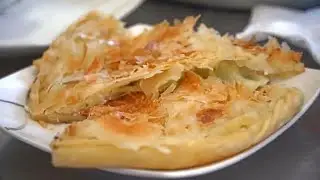 Пите с луком-пореем и йогуртом