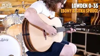 No Talking...Just Tones | Lowden O-35 Ebony & Sitka Spruce
