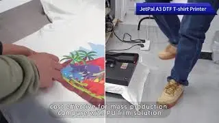Jetpal A3 DTF T-shirt Printer, suitable for all fabrics printing A3 DTF t-shirt printer #dtfprinter