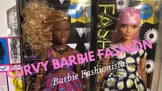Curvy Barbie Fashionista Doll Toy Review and Unboxing 57 Zig & Zag and 48 Daisy Pop