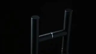 Matte Black Non-Locking Ladder Pull by T Concepts Miami (XP Series)