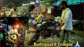 Doing Pooja For Our Ninja 1000 SX 🙏🏻 - Bodyguard Temple | Dracky | Enowaytion Plus
