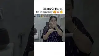 Bharti Or Harsh 1st Pregnancy 🥰👶#bhartisingh #golla #funny #comedy #harshlimbachiyaa #shorts