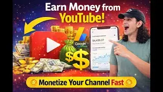 Как монетизировать свой YouTube-канал в 2026 году | 3 простых шага для начала заработка