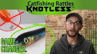 Game-Changing Catfishing Product: Knotless&trade; Inline Rattling Line Float by Catfish Sumo