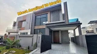10 Marla Modern House | DHA Phase 4 Block KK | Luxury House Tour 
