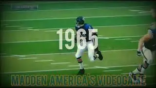 Gale Sayers 1965 Six TD GAME In the mud VS. The SF 49ers